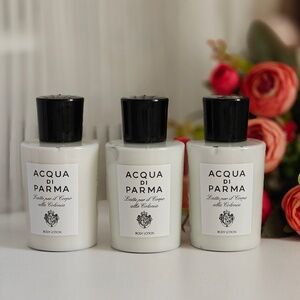 3 New Acqua Di Parma Colonia Body Lotion Travel Size 75 mL/ 2.5oz each